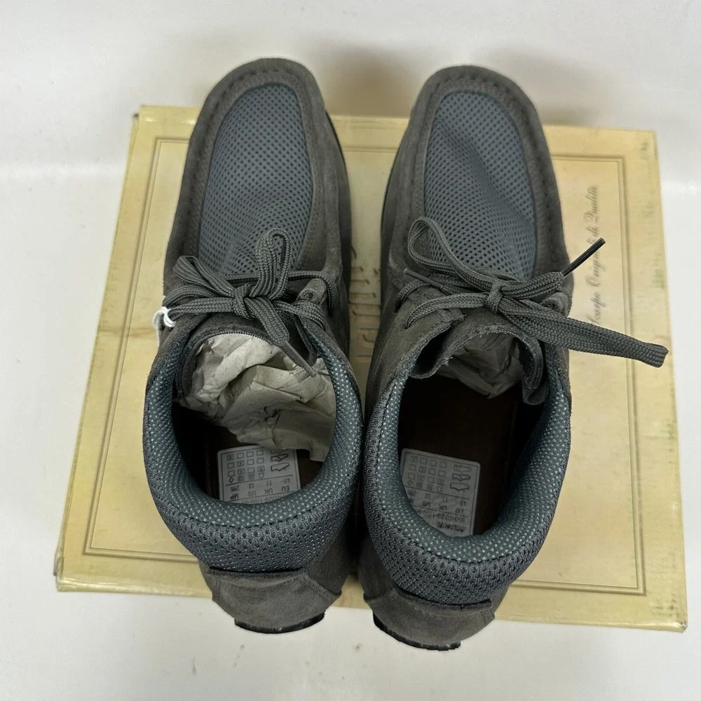 Dolomite Hawk Men's Boots Size 12 US Chukka Ankle Moc Toe Gray‎